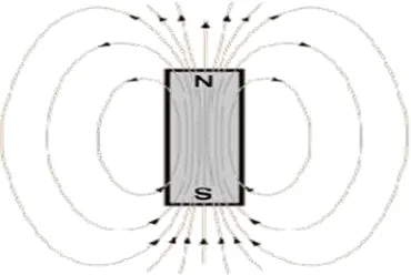 Gambar 1. Kutub-kutub magnet 