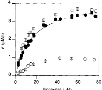 FIGURE calculated from genase V,, progress on and (b) were zyxwvutsrqponmlkjihgfedcbaZYXWVUTSRQPONMLKJIHGFEDCBA5: Effect of 13-HPOD K, and VmX