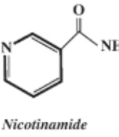 Gambar 3. Struktur Kimia Nicotinamide (Szkudelski, 2012) 