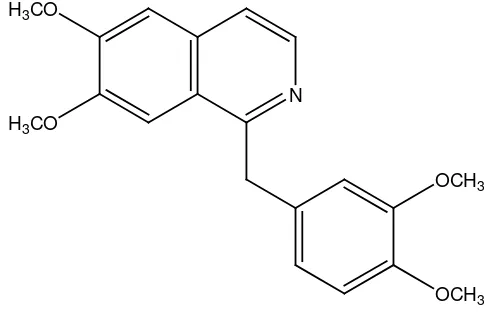 Gambar 2.19 Struktur alkaloida golongan isokuinolina  