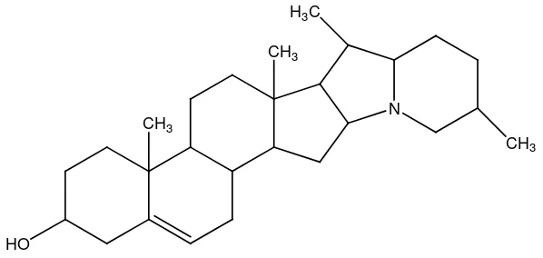 Gambar 2.32 Struktur alkaloida golongan steroida 