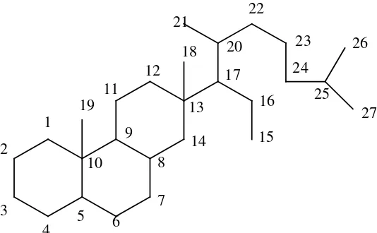 Gambar 2.40 Struktur skualena 