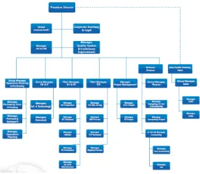 Gambar 4.1 Struktur Organisasi PT. Astra Internasional Tbk. 