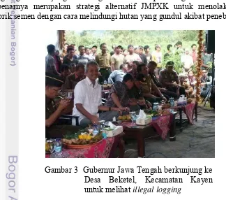 Gambar 3  Gubernur Jawa Tengah berkunjung ke 