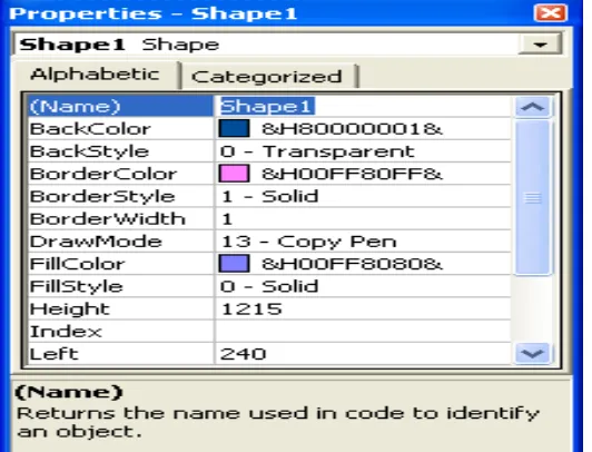Gambar 2.4  Interface Properties Windows 