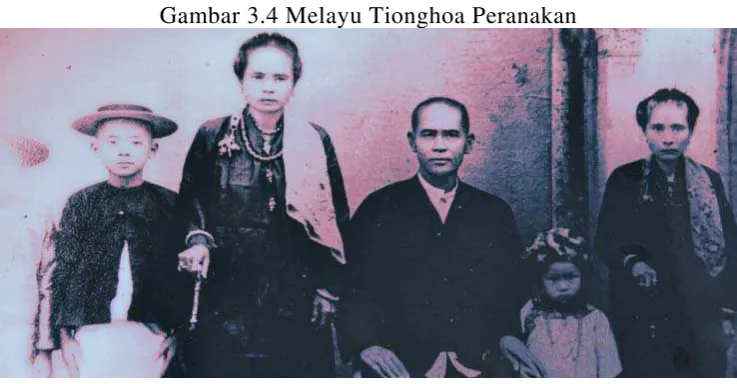 Gambar 3.4 Melayu Tionghoa Peranakan 