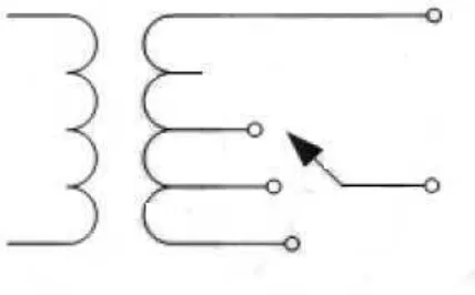 Gambar 2.4 Skema trafo pengubah tap 