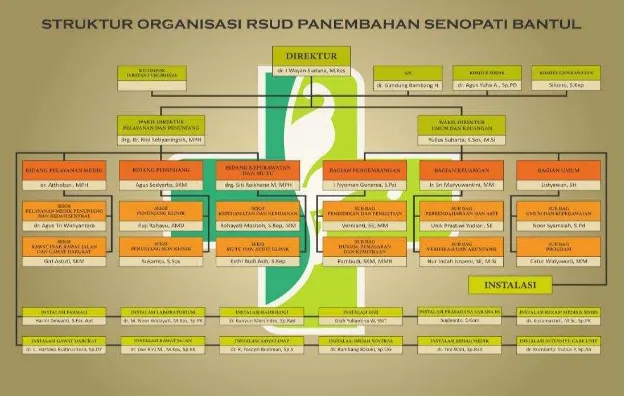 Gambar 4. 1. Struktur Organisasi RSUD Panembahan Senopati Bantul 