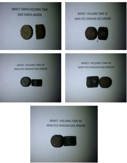 Gambar 3 Foto Briket  