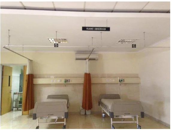 Gambar 6  Ruang kerja perawat dan dokter IGD RS PKU Muhammadiyah 