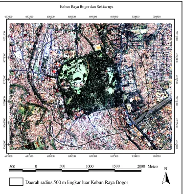 Gambar 1  Lokasi Penelitian. 