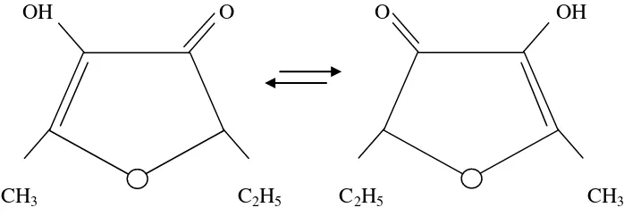 Gambar 1. Struktur Kimia HEMF 