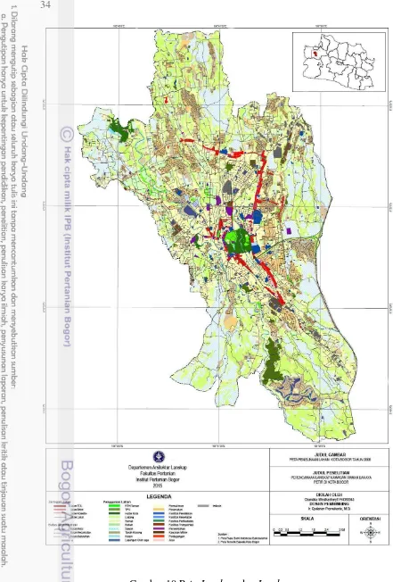 Gambar 10 Peta Landuse dan Landcover 