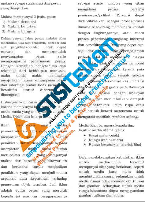 gambar, tulisan dan suara. 