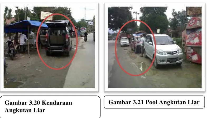 Gambar 3.21 Pool Angkutan Liar