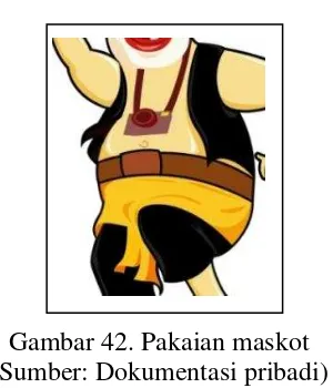 Gambar 43. Warna kulit maskot 