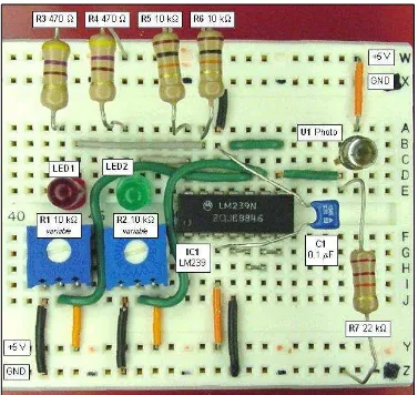 Figure 2.5: Light Detector Circuit 