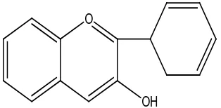 Gambar 9. Struktur leukoantosianidin 