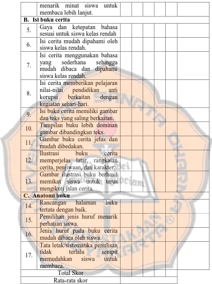 gambar dibandingkan teks. Gambar buku cerita jelas dan mudah dibedakan. 