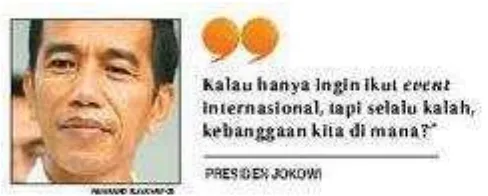 Gambar 3.7 Kutipan Jokowi 