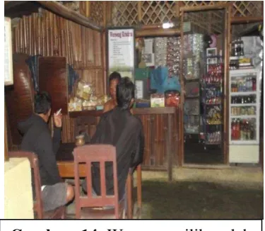 Gambar 14 Warung milik salah 