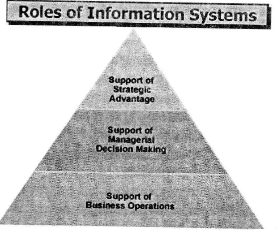 Gambar 2.5 Peranan Sistem Informasi  