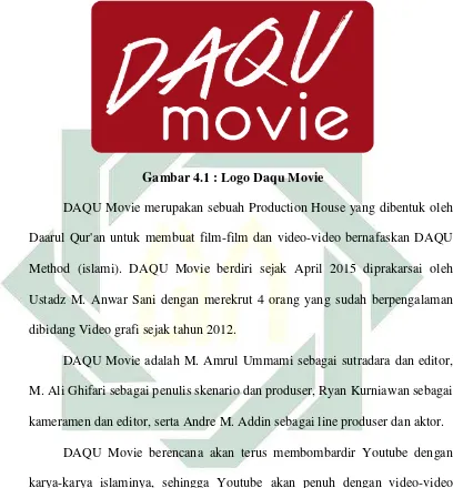 Gambar 4.1 : Logo Daqu Movie 