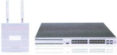 Gambar 2.13 Modem DWL-8500 dan switch DWS-3024L 