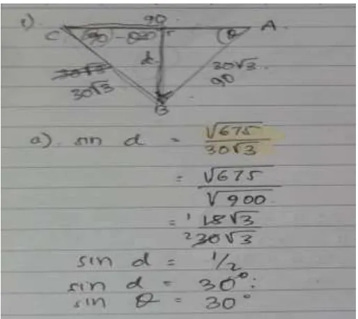 Gambar 1.1 Contoh Hasil Pekerjaan Siswa 