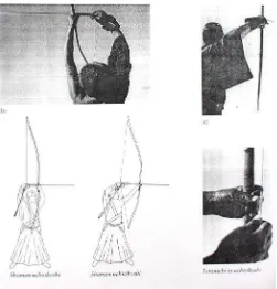 Gambar 15. Posisi Uchikoshi  Onuma Hideharu.2013.Kyudo:The Essence and Practice of  Japanese 