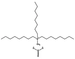 Gambar 1  Struktur alikuot 336-nitrat 