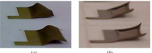 Table 1. Dimensions (mm) of the samples shown in ﬁgure 6.
