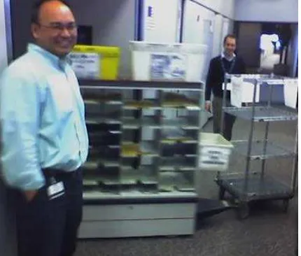Figure 1.0 Current Mail Robot 