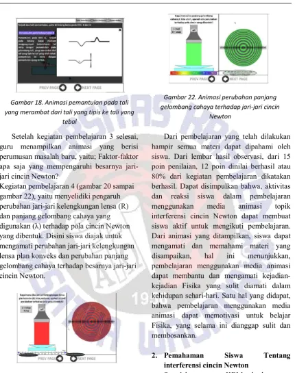 Gambar 22. Animasi perubahan panjang 