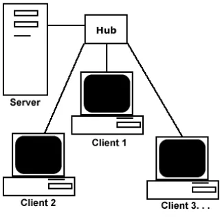 Gambar 2.6. Client Server 