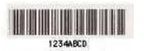 Gambar 2.3. Barcode jenis Code 39 