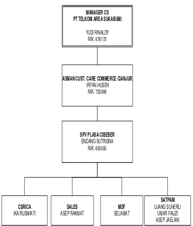 Gambar 2.2, Bagan Struktur Organisas 