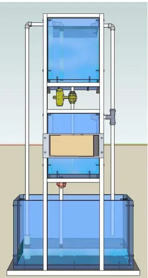 Figure 1.3: Design of Liquid Level Digital Control System Using Google Sketch 