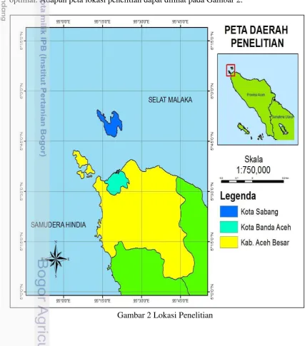 Gambar 2 Lokasi Penelitian 
