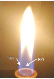 Fig.7. (a) Islands cellular flame φ =0.516, (b) Petals cellular flame φ =0.547. 