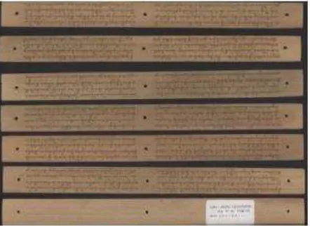 Figure 1. Wariga Palalubangan Papyrus, Library of Hindu Dharma Institute Denpasar 