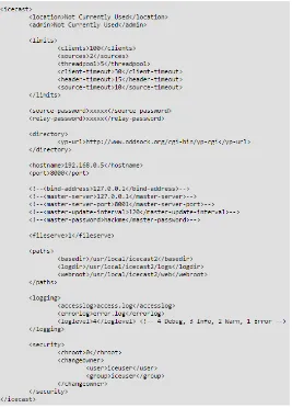 Gambar 3. 2 Contoh Konfigurasi Icecast2 