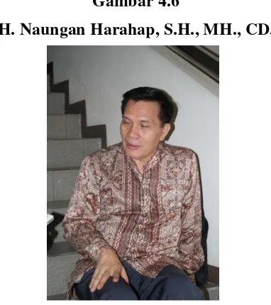 Gambar 4.6 H. Naungan Harahap, S.H., MH., CD. 