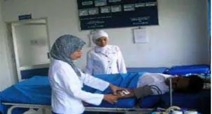 Gambar 4 : pasien rawat inap di Puskesmas kecamatan mrebet peserta JPKM (Sumber: Dokumentasi Arin Fahmudi 2009) 