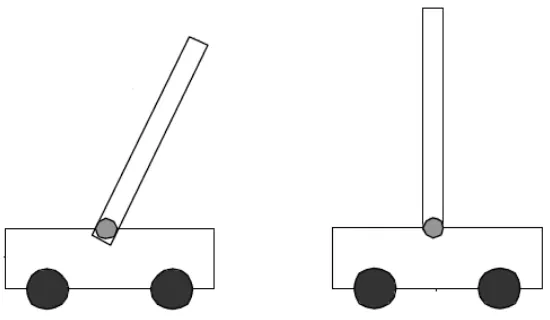 Figure 1.3 The cart balanced Inverted Pendulum system 
