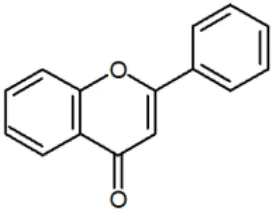 Gambar 4   Senyawa flavonoid (Miller 2004) 