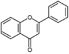Gambar 4   Senyawa flavonoid (Miller 2004) 