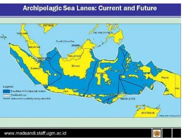 Figure 2. 3 Indonesian Archipelagic Sea Lanes 