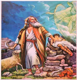 Gambar 1.1 Nuh di dalam bahteranya bersama keluarga dan berbagai jenis binatang