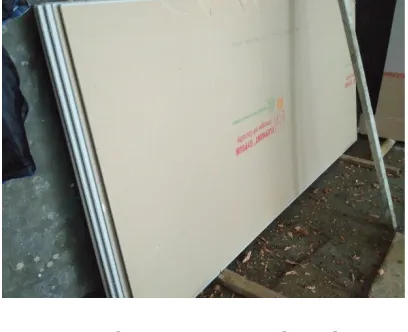 Gambar 3.15 Gypsumboard